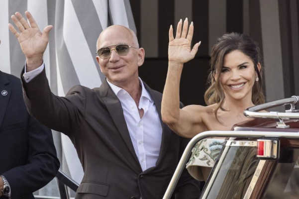 Prima petrecere de la nunta lui Jeff Bezos din Veneția, stricată de furtună