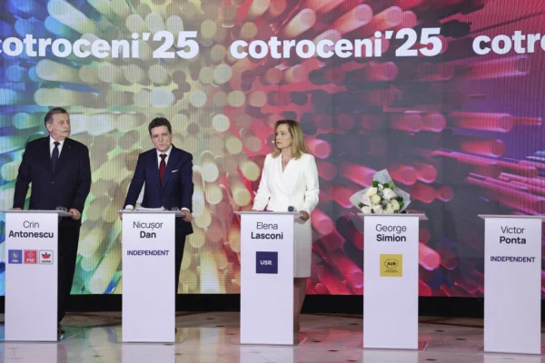 Dezbatere prezidențială la Palatul Cotroceni: Atacuri dure între Elena Lasconi, Nicușor Dan și Crin Antonescu / Ce ar face dacă Rusia ar ataca România / George Simion s-a retras de la confruntare