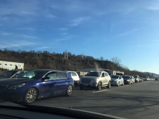 Se anunță trafic de coșmar la Predeal, pe DN1, în următoarele două săptămâni