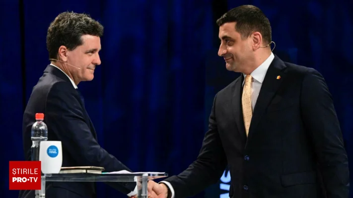Sondaj AtlasIntel: George Simion şi Nicuşor Dan sunt la egalitate perfectă, cu cinci zile înaintea turului 2 al alegerilor