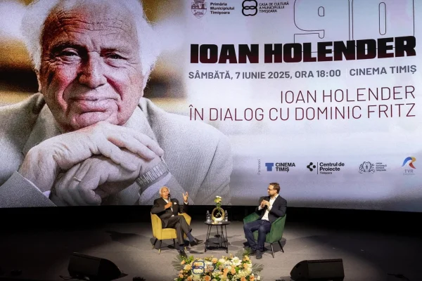 La 90 de ani, Ioan Holender, cel mai longeviv director al Operei din Viena, într-un talk-show cu sală plină la Timișoara: „Un sfert de secol am trăit aici”