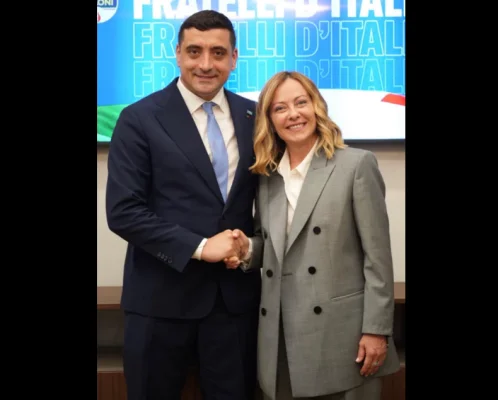 George Simion s-a întâlnit la Roma cu premierul Italiei, Giorgia Meloni: „Avem prieteni, avem aliați”