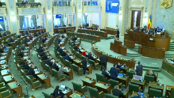 Puterea PSD-PNL-UDMR s-a lăsat înfrântă de opoziție la moțiunea pe Pensii. De obicei se vota electronic, acum a fost secret