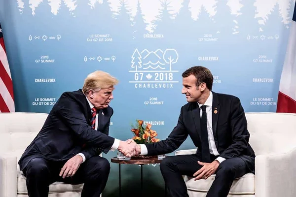 Răboiul taxelor cu SUA: Macron anunță ”dezaprobarea foarte puternică” a Franţei şi face apel la UE să-şi apere interesele
