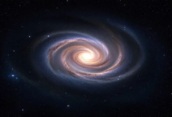 O galaxie remarcabilă a fost descoperită în Universul tânăr