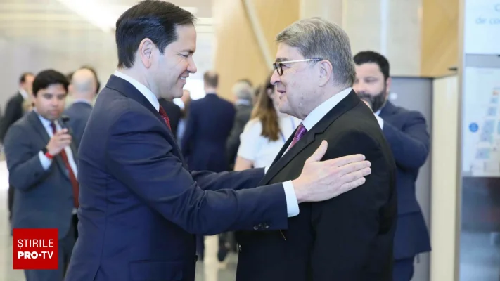Ministrul român de Externe, reacție după întâlnirea cu secretarul de stat american Marco Rubio. Ce au convenit la Bruxelles