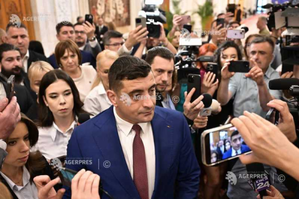 George Simion a anunțat în plenul Parlamentului moțiunea de cenzură împotriva Guvernului