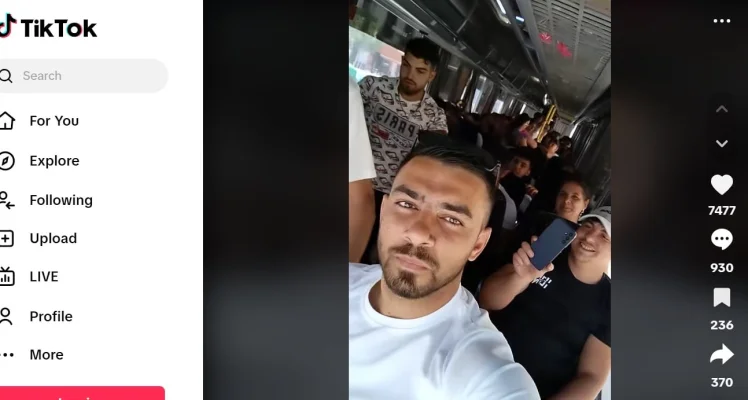 VIDEO Filmuleț postat pe TikTok dintr-un autocar de un român din Spania: „Mergem să-l votăm pe domnul Simion, aici 2-3 autocare”