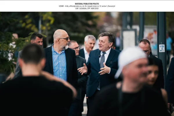 Kelemen Hunor: „Crin Antonescu este un om cu experiență, este un om liber, este un om curajos și are viziune”