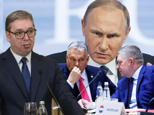 3 țări europene înlănțuite de Rusia. Șeful Serbiei: "Orban și Fico s-au întâlnit în secret cu Putin"