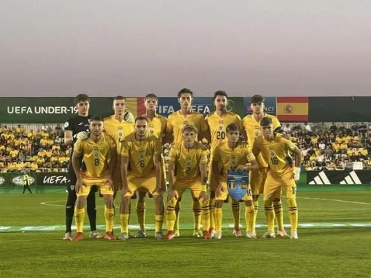 Naţionala României U19, învinsă de campioana en-titre Spania, scor 3-1, la Campionatul European