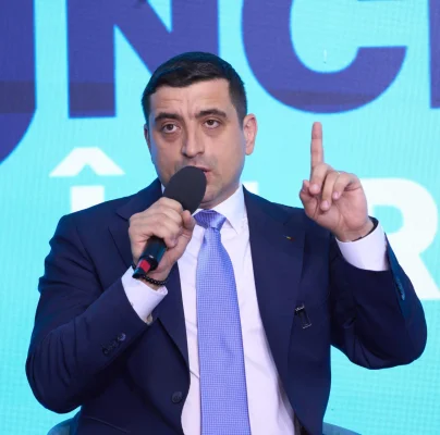 George Simion la Bruxelles: Discuții cu lideri europeni și cu românii stabiliți în Belgia / Candidatul AUR va merge la Paris în acestă seară