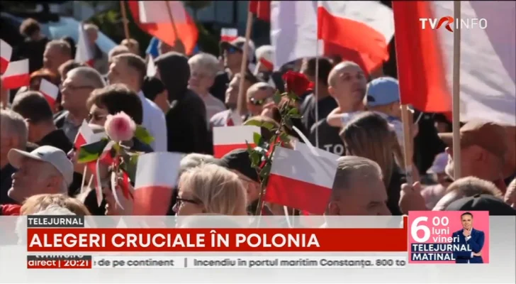 Alegeri cruciale în Polonia. Ediție Specială la TVR INFO, duminică, la ora 22.00
