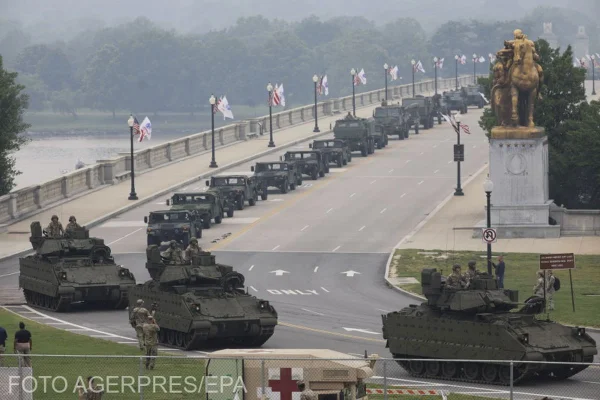 Parada militară în Washington, trupe în Los Angeles: aniversarea armatei americane devine o demonstrație de forță politică