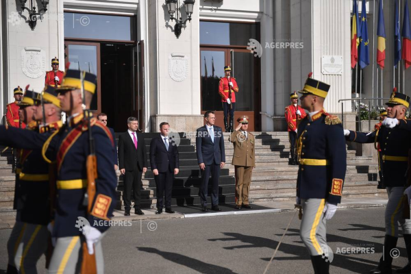 VIDEO Ionuț Moșteanu a preluat mandatul de ministru al Apărării Naționale
