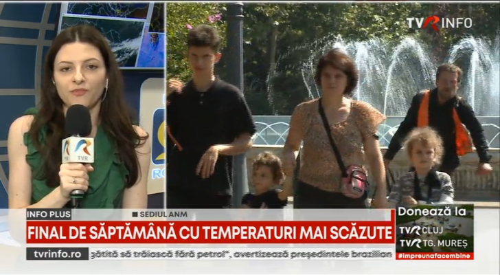 Vremea se răcește brusc, finalul de săptămână vine cu temperaturi scăzute. De luni revine canicula