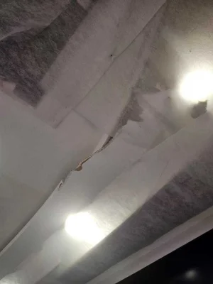 ANPC, control la Plaza România după ce o porţiune din tavan s-a desprins şi au fost inundate subsolul şi un loc de joacă/ Persoanele aflate în acel moment în mall nu au fost afectate - VIDEO