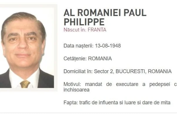 Paul Philippe al României, eliberat din arest, în Franța, dar pus sub control judiciar