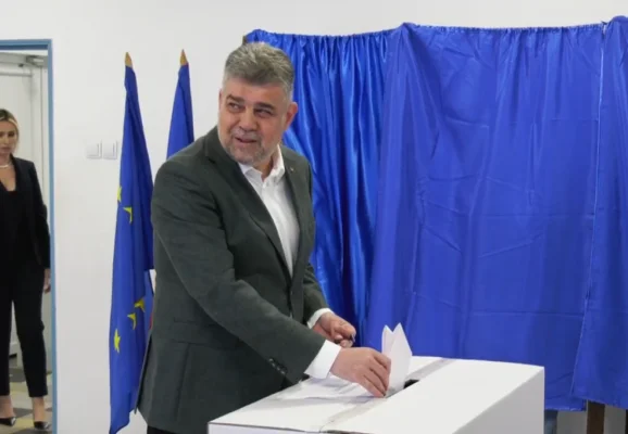 Marcel Ciolacu a votat și dă semnalul: Am votat rațional, pentru ca România să poată construi în continuare
