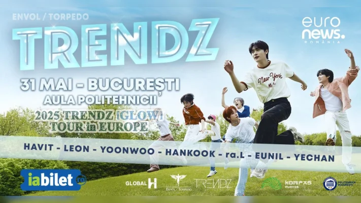 TRENDZ, celebra trupă de K-pop, vine în concert la București