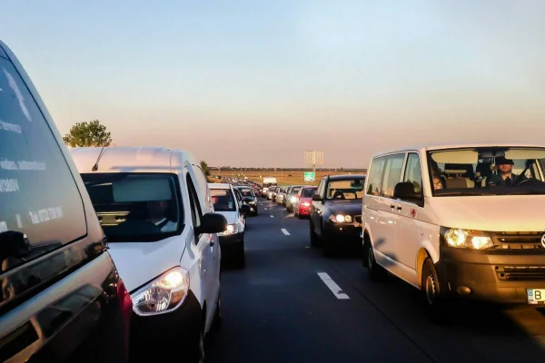 Circulaţie restricţionată pe A1, pe sensul Piteşti – Bucureşti / Se efectuează lucrări