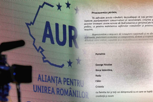AUR a trimis „aproximativ 100” de scrisori preoților din București. „Zilele ce vin sunt pline de primejdii și încercări”