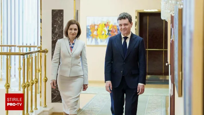 Maia Sandu a enumerat proiectele concrete din Moldova la care contează pe sprijinul României. „Rețele de gaz sigure”