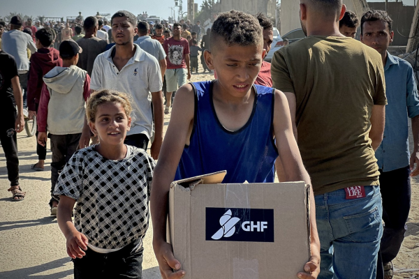 Guvernul din Gaza amenință cu pedeapsa maximă pe oricine colaborează cu Fundația Umanitară Gaza