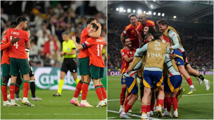Nations League 2025. Germania - Portugalia 1-2 și Spania - Franța 5-4. Marea finală e Portugalia - Spania