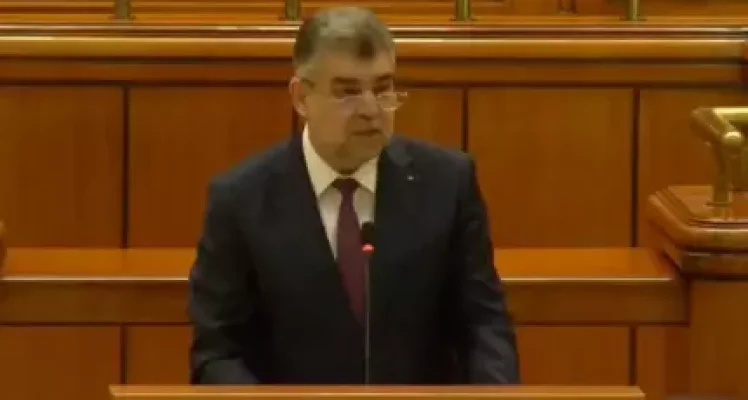 Moţiune împotriva Guvernului. Marcel Ciolacu, către AUR, SOS şi POT: Nişte ipocriţi, urlaţi isteric cât sunteţi în live