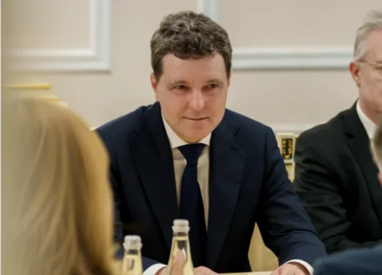 Întrevedere trilaterală Nicuşor Dan, Maia Sandu, Volodimir Zelenski la Summitul Ucraina - Europa de Sud-Est