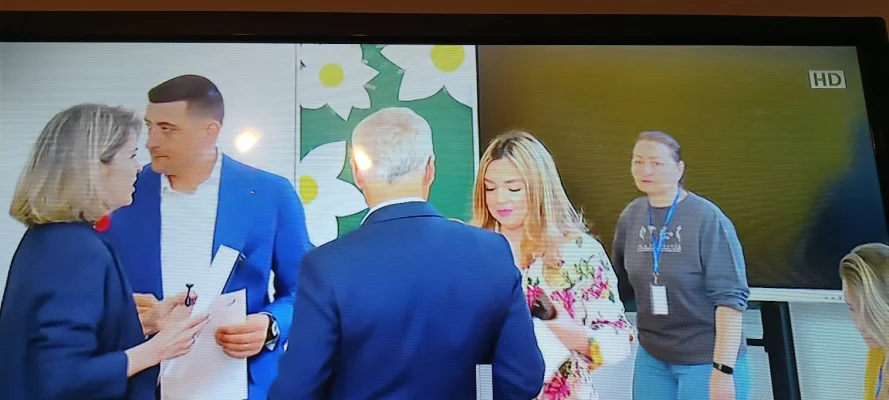 George Simion și Călin Georgescu, la vot
