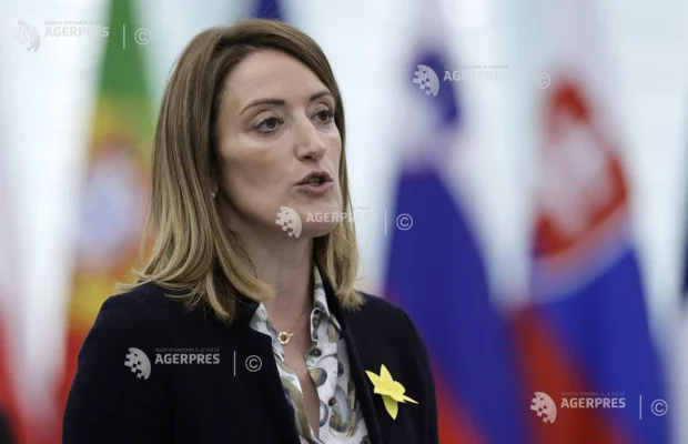 Roberta Metsola - vizită de două zile în România; întâlnire informală cu președintele ales, pe agendă