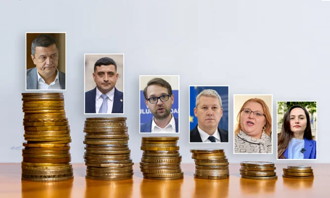 Partidele au cheltuit mai mulți bani decât au primit de la stat în luna aprilie. PSD, AUR și USR, cap de afiș