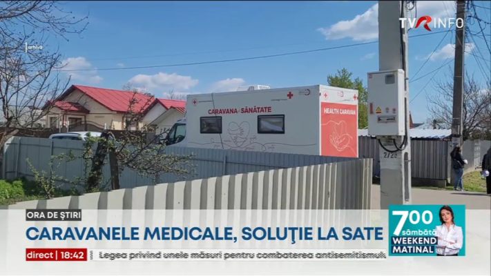 Caravanele medicale, o soluție la sat. Peste 70% dintre cei testaţi au diabet, hipertensiune, colesterol crescut sau obezitate. Aproape 700 de localităţi, fără medici de familie