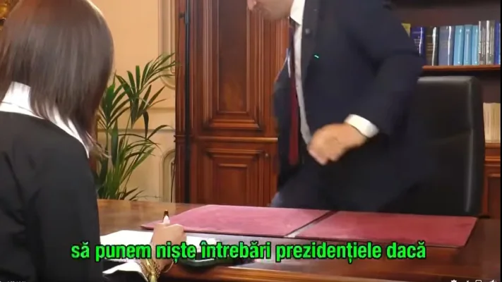 VIDEO Cum pleacă George Simion din interviul cu Denise Rifai, pentru că nu primește ”întrebări prezidențiale” / Simion, către echipa de campanie: ”Vă coordonați și voi un pic treaba asta. Putem să vedem puțin cu întrebările? A venit asta că…” / Mai multe derapaje la adresa presei critice
