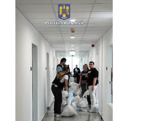 Aproape 2 milioane de euro, furate din sediul central al Poştei Române. Un bărbatul prins în flagrant, prezentat magistraţilor cu propunerea de arest preventiv