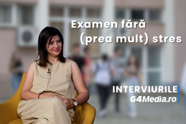 INTERVIU VIDEO Psihoterapeutul Cristina Nicolescu, despre cum îi ajutăm pe copii să-și gestioneze emoțiile înainte de Evaluarea Națională