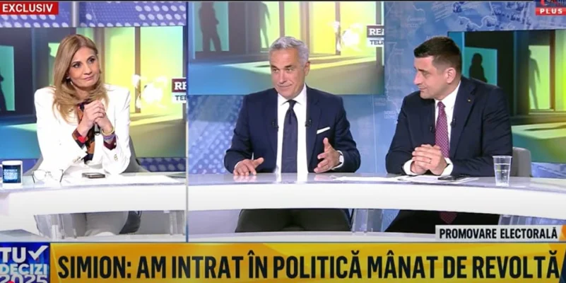 VIDEO Călin Georgescu a citat din Corneliu Zelea Codreanu în emisiunea de la Realitatea Plus, George Simion l-a completat aprobator / Georgescu e propunerea de premier a lui Simion, Codreanu e fondatorul mișcării criminale legionare, interzisă prin lege