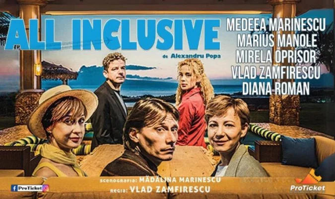 De la Caragiale la comedie de autor contemporan, O noapte furtunoasă și All Inclusive, pe scena TNB la final de iunie