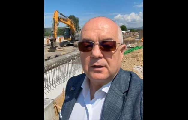 VIDEO Boc transmite că s-a săturat. Mesaj de revoltă către constructorul Centurii Metropolitane Cluj-Florești: Nu e de glumit la Cluj! Să terminați la timp!