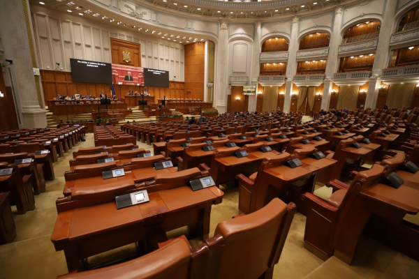 Moțiunea AUR, citită în plen: „Afară cu Guvernul ipocrit care îi pune pe români să plătească nota”