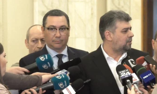 Ponta. PSD o să rămână la guvernare... E o mascaradă