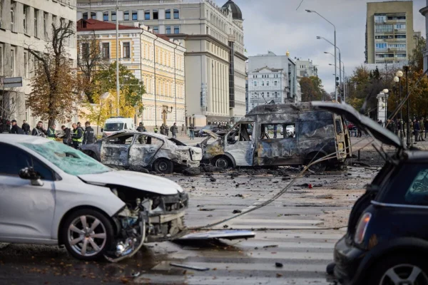 Rusia afirmă că atacul său asupra Kievului şi a altor regiuni a fost un răspuns la „actele teroriste” ucrainene