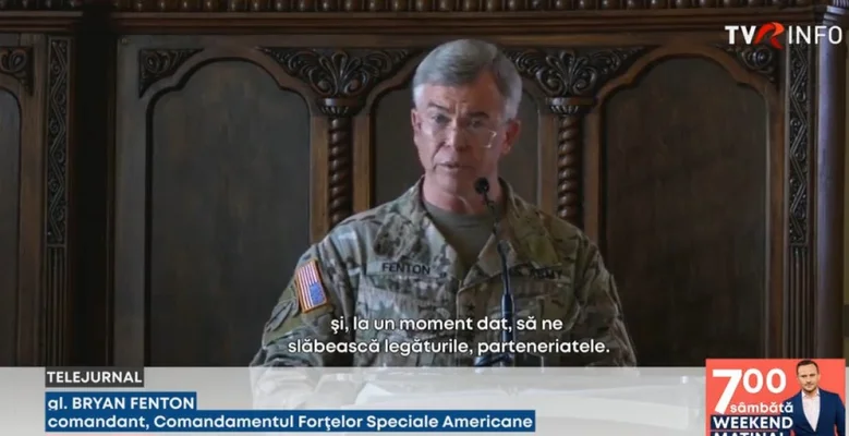 Generalul Bryan Fenton, șeful Forțelor Speciale Americane: Ameninţările s-au contopit şi atacă democraţia