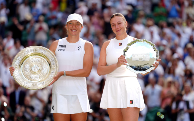Poloneza Iga Swiatek a cucerit în premieră trofeul la Wimbledon. Amanda Anisimova, în lacrimi după un dublu 0-6. La finală a asistat și Simona Halep
