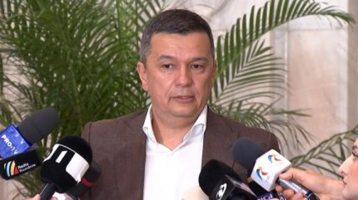 Sorin Grindeanu: PSD nu iese de la guvernare. Anghel Saligny nu este un proiect "de furat"