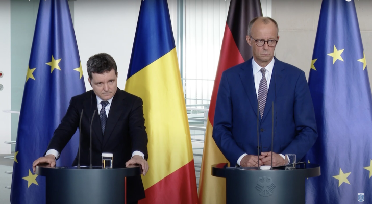 Merz, alături de Nicușor Dan: Suntem parteneri. Relațiile noastre economice sunt o poveste de succes