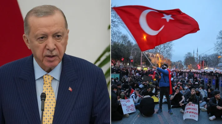 Președintele Turciei îi numește pe protestatari „teroriști ai străzii”. Oamenii au ieșit în stradă după încarcerarea opozantului Ekrem Imamoglu