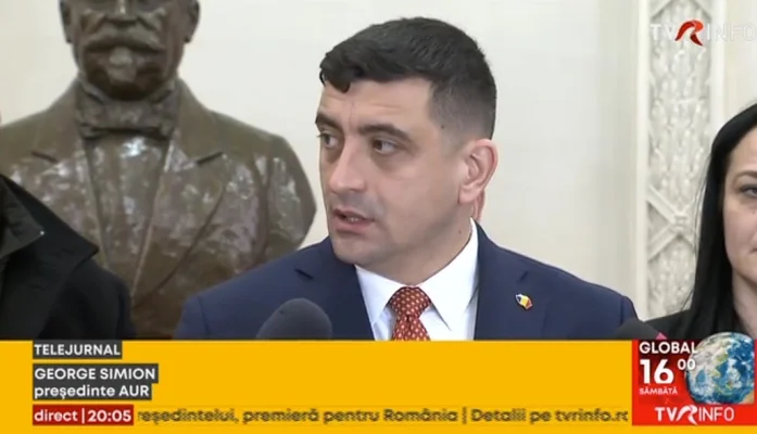 George Simion, tăcere după alegeri. Liderul AUR, văzut la aeroport în zori, alături de un om de afaceri